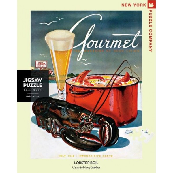 Gourmet, Gotowane kraby , Henry Stahlhut (1000el.) - Sklep Art Puzzle